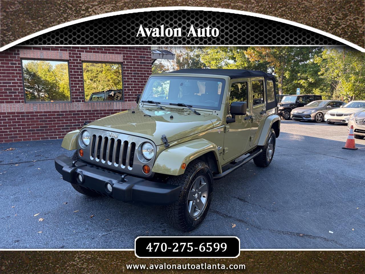 Jeep Wrangler Unlimited Sport 4WD 2013