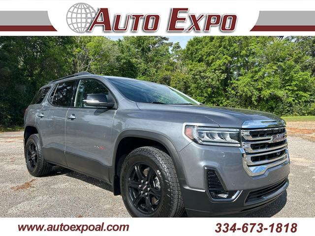 Gray 2022 GMC Acadia AT4 AWD SUV / Crossover Four-Wheel Drive Automatic