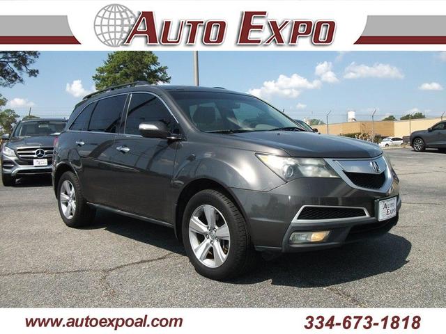 Gray 2011 Acura MDX SUV / Crossover All-Wheel Drive Automatic