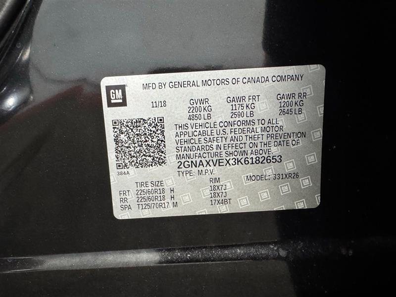 Chevrolet Equinox AWD 4dr LT w/2LT 2019