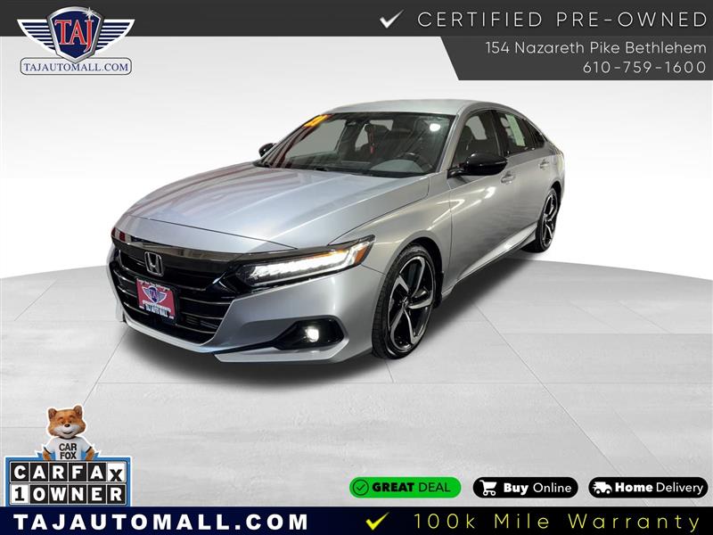2021 Honda Accord Sedan Sport 1.5T CVT
