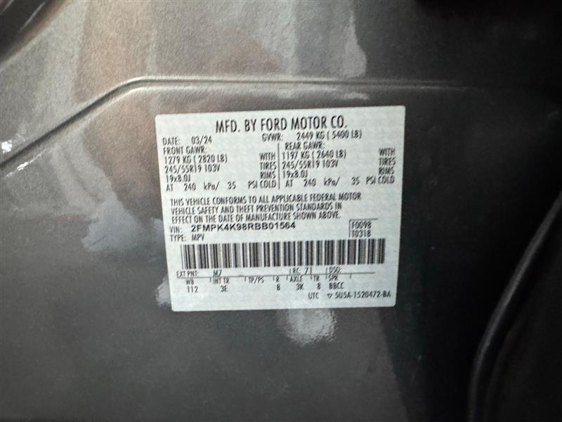 Ford Edge Titanium 2024