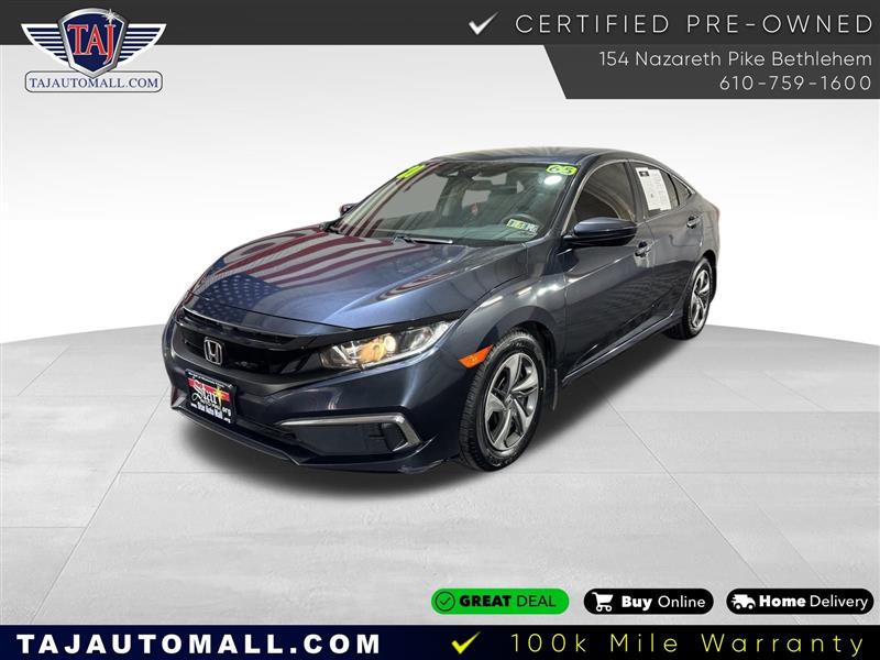 2021 Honda Civic LX Honda Sensing Sedan CVT