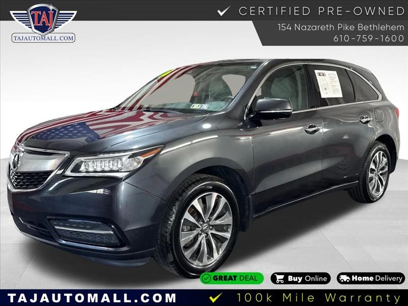 2016 Acura MDX 9-Spd AT SH-AWD w/Tech & AcuraWatch Plus