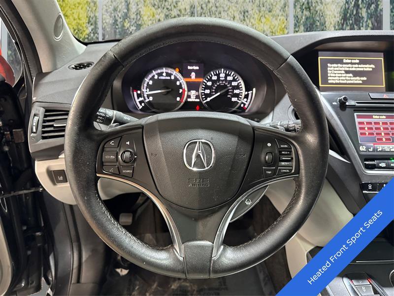 Acura MDX 9-Spd AT SH-AWD w/Tech & AcuraWatch Plus 2016 Acura MDX 9-Spd AT SH-AWD w/Tech & AcuraWatch Plus 2016