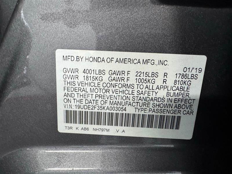 Acura ILX Base 2019 Acura ILX Base 2019