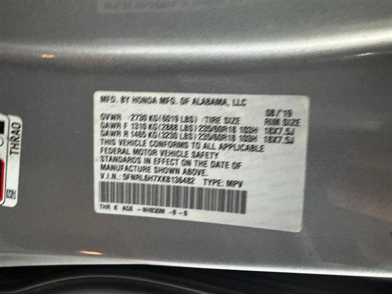 Honda Odyssey EX-L 2019