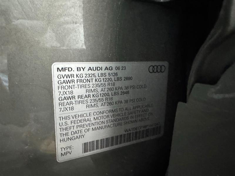 Audi Q3 S line Premium quattro 2023