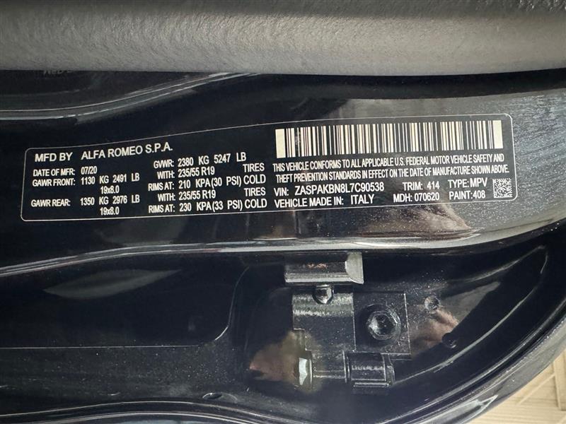 Alfa Romeo Stelvio Ti 2020