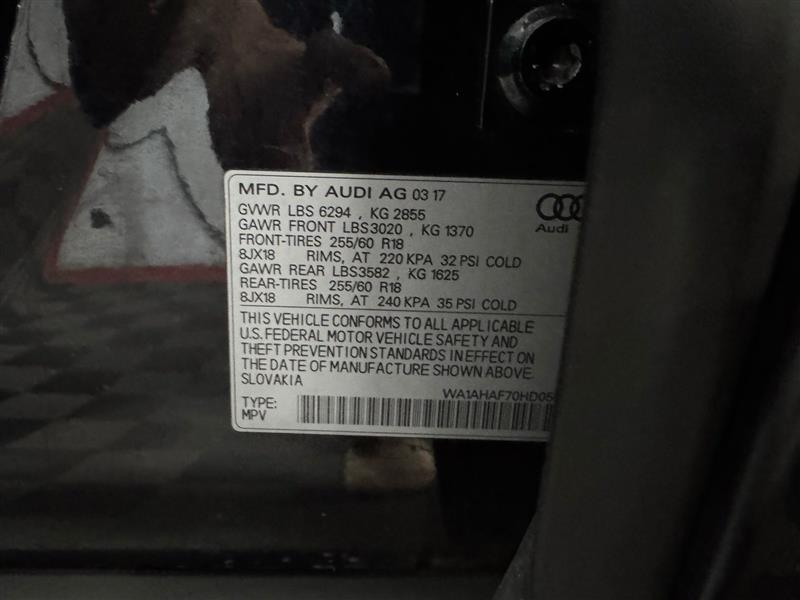 Audi Q7 2.0T Premium quattro 2017