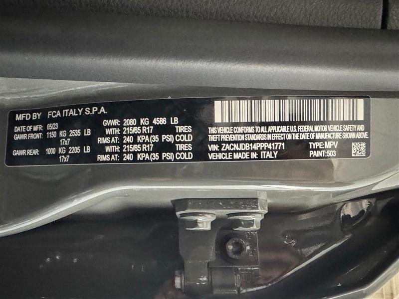 Jeep Renegade Latitude 2023