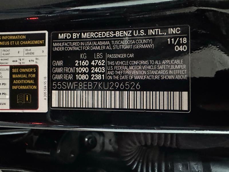 Mercedes-Benz C-Class C300 4MATIC Sedan 2019