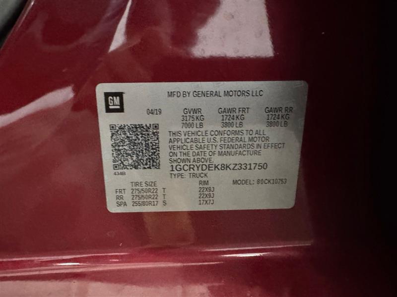 Chevrolet Silverado 1500 LT Double Cab 4WD 2019