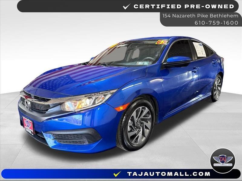 2018 Honda Civic EX Sedan CVT