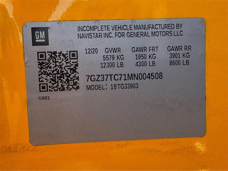 GMC Savana G3500 177 in. 2021