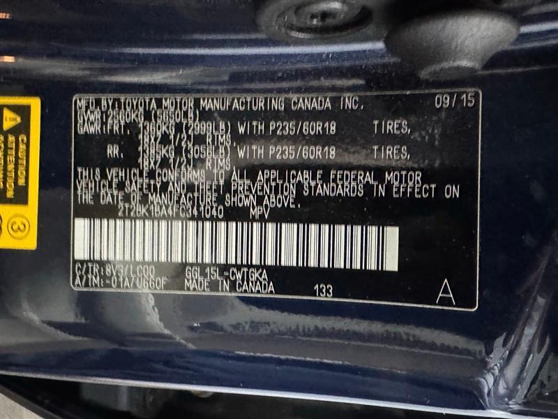 Lexus RX 350 AWD 2015