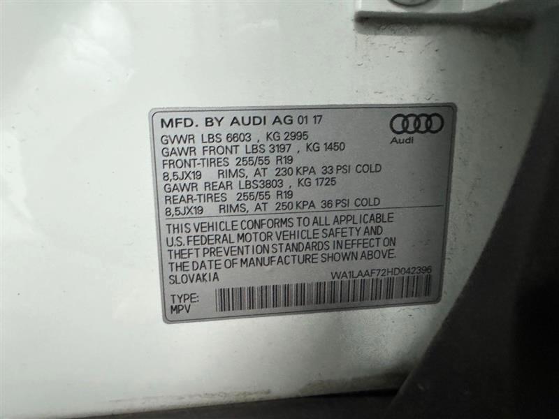 Audi Q7 3.0 Premium Plus quattro 2017