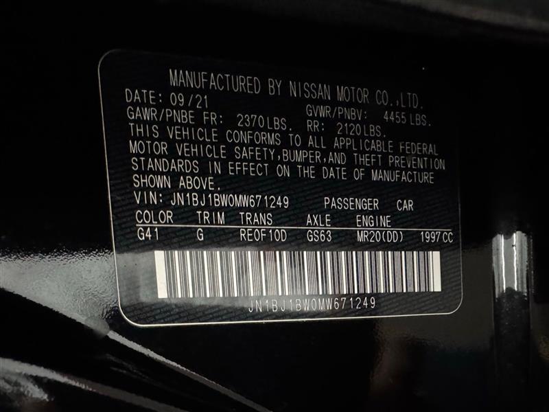 Nissan Rogue Sport SV AWD 2021