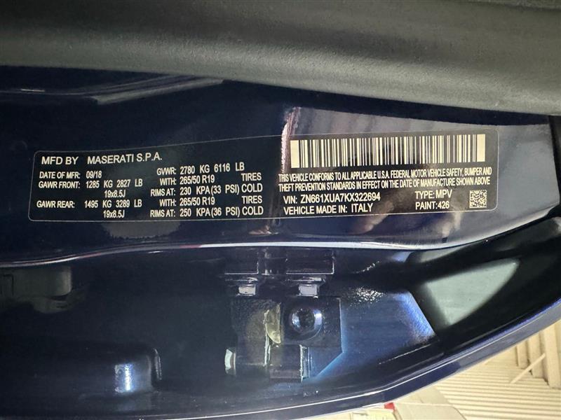 Maserati Levante Base 2019