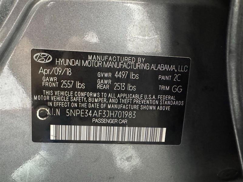 Hyundai Sonata Sport 2018