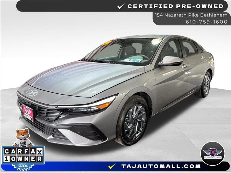 2026 Hyundai Elantra Hybrid Blue