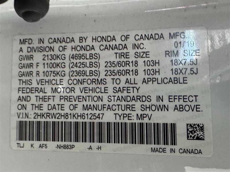 Honda CR-V EX-L AWD 2019