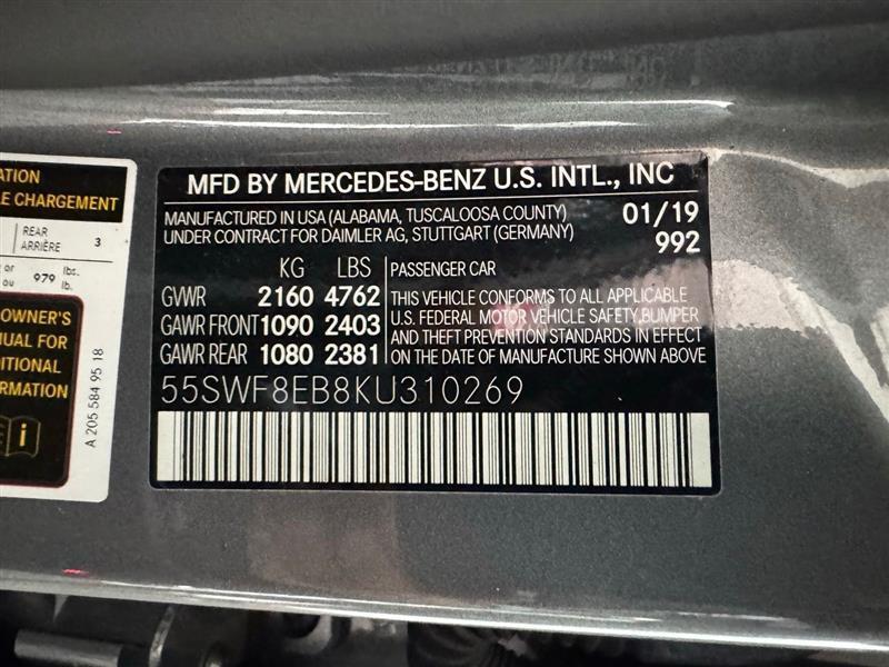 Mercedes-Benz C-Class C300 4MATIC Sedan 2019