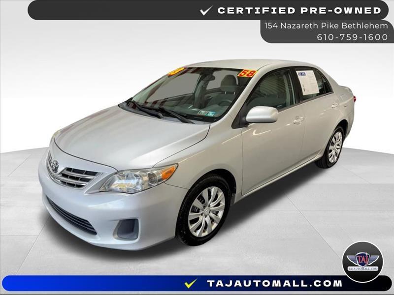 Toyota Corolla LE 4-Speed AT 2013