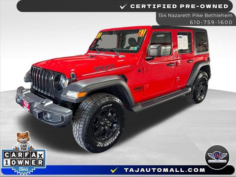2021 Jeep Wrangler Unlimited Willys Sport