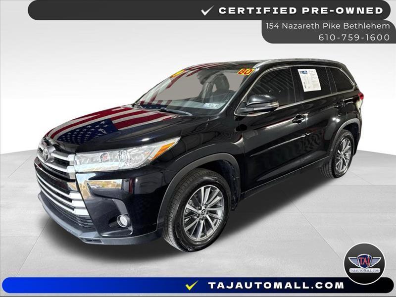 2019 Toyota Highlander XLE AWD V6
