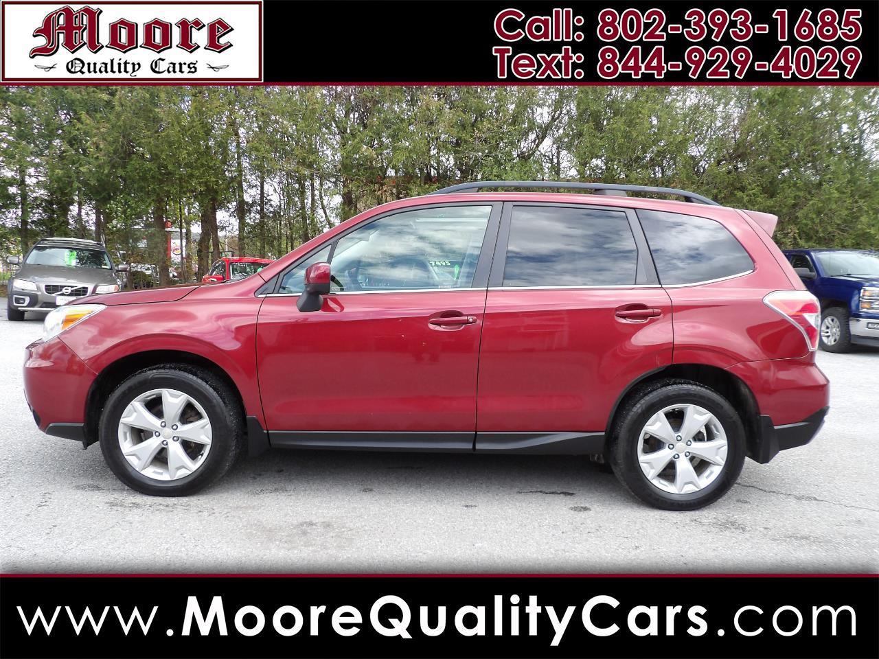 Subaru Forester 4dr CVT 2.5i Limited PZEV 2016