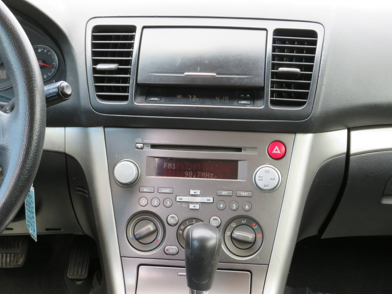 Subaru Outback 2.5i 2009 Subaru Outback 2.5i 2009