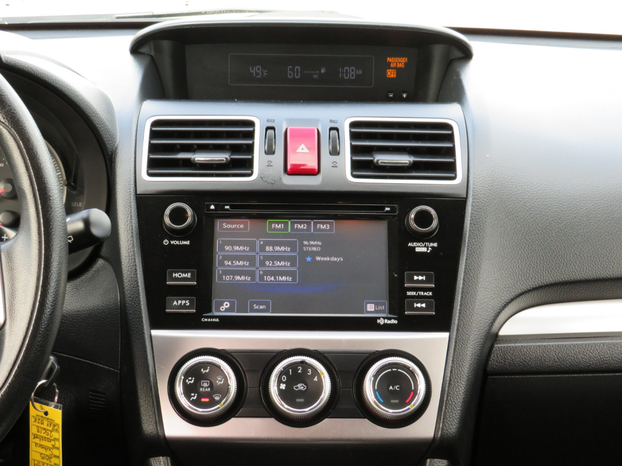 Subaru XV Crosstrek 2.0i Premium PZEV CVT 2015 Subaru XV Crosstrek 2.0i Premium PZEV CVT 2015