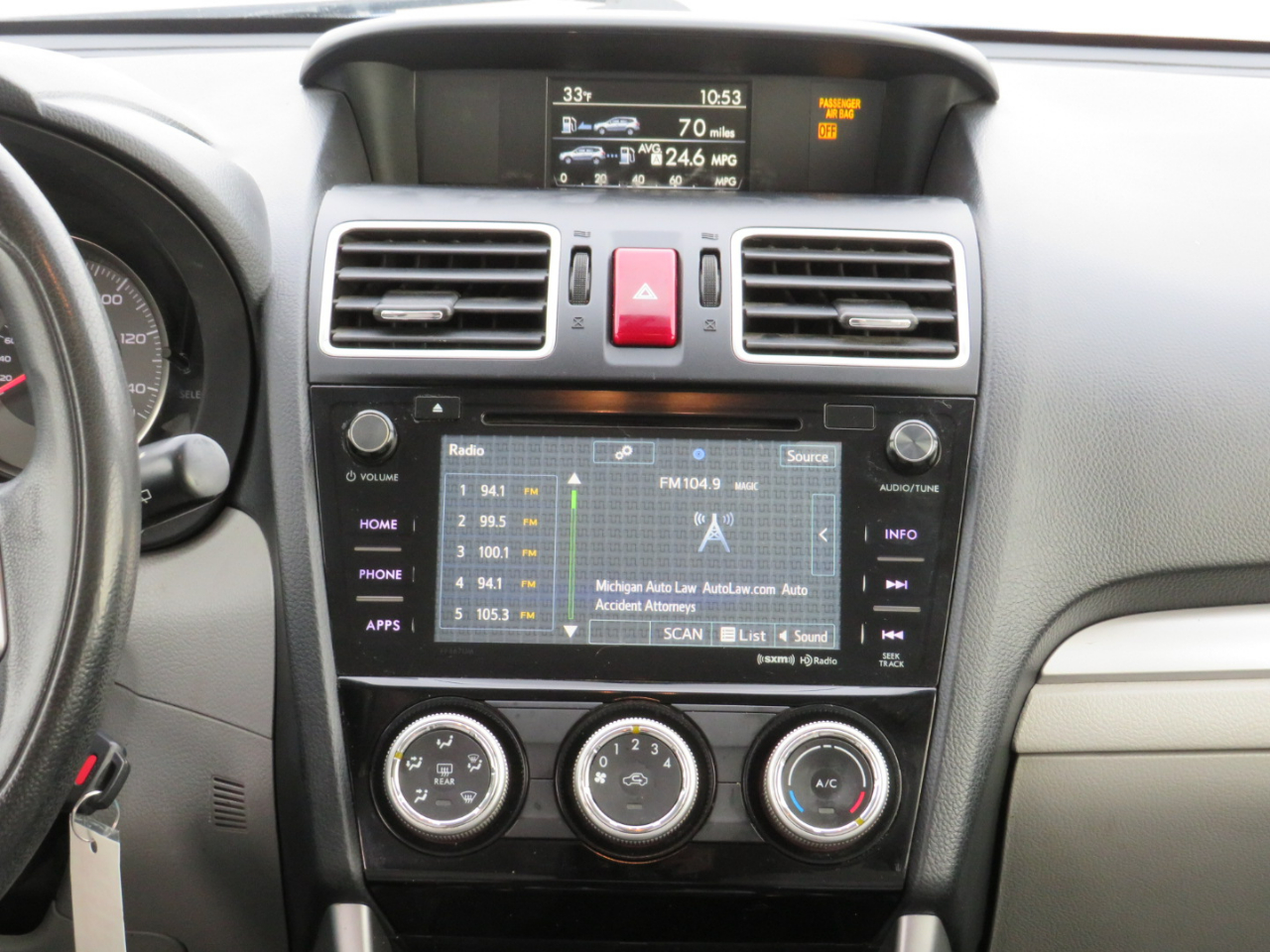 Subaru Forester 2.5i Premium PZEV CVT 2016