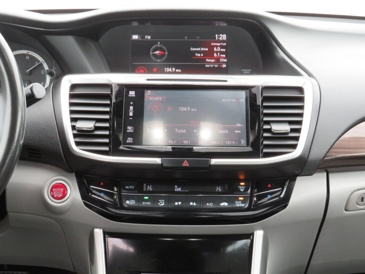 Honda Accord EX-L Sedan CVT 2017