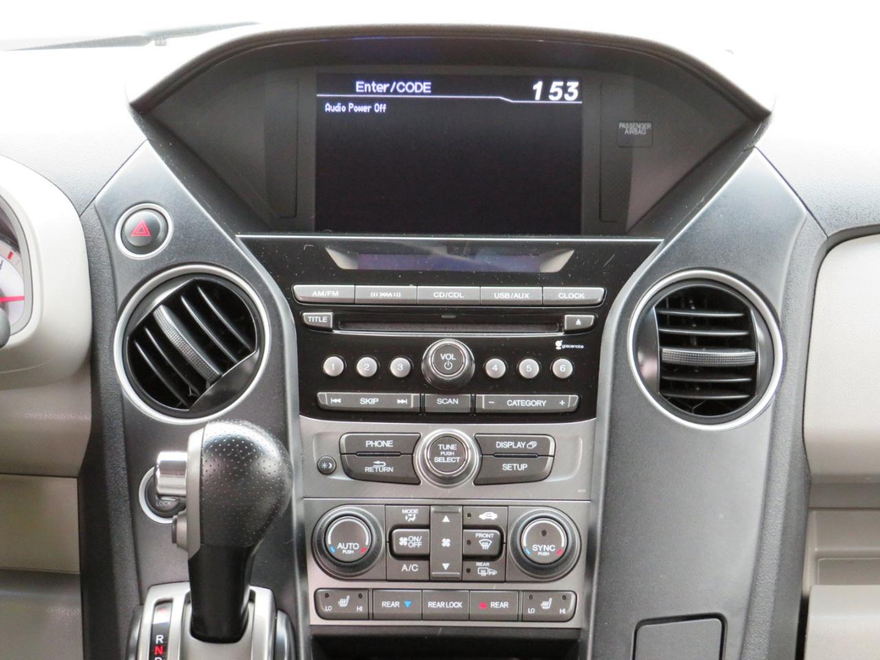 Honda Pilot EX-L 4WD 5-Spd AT 2012