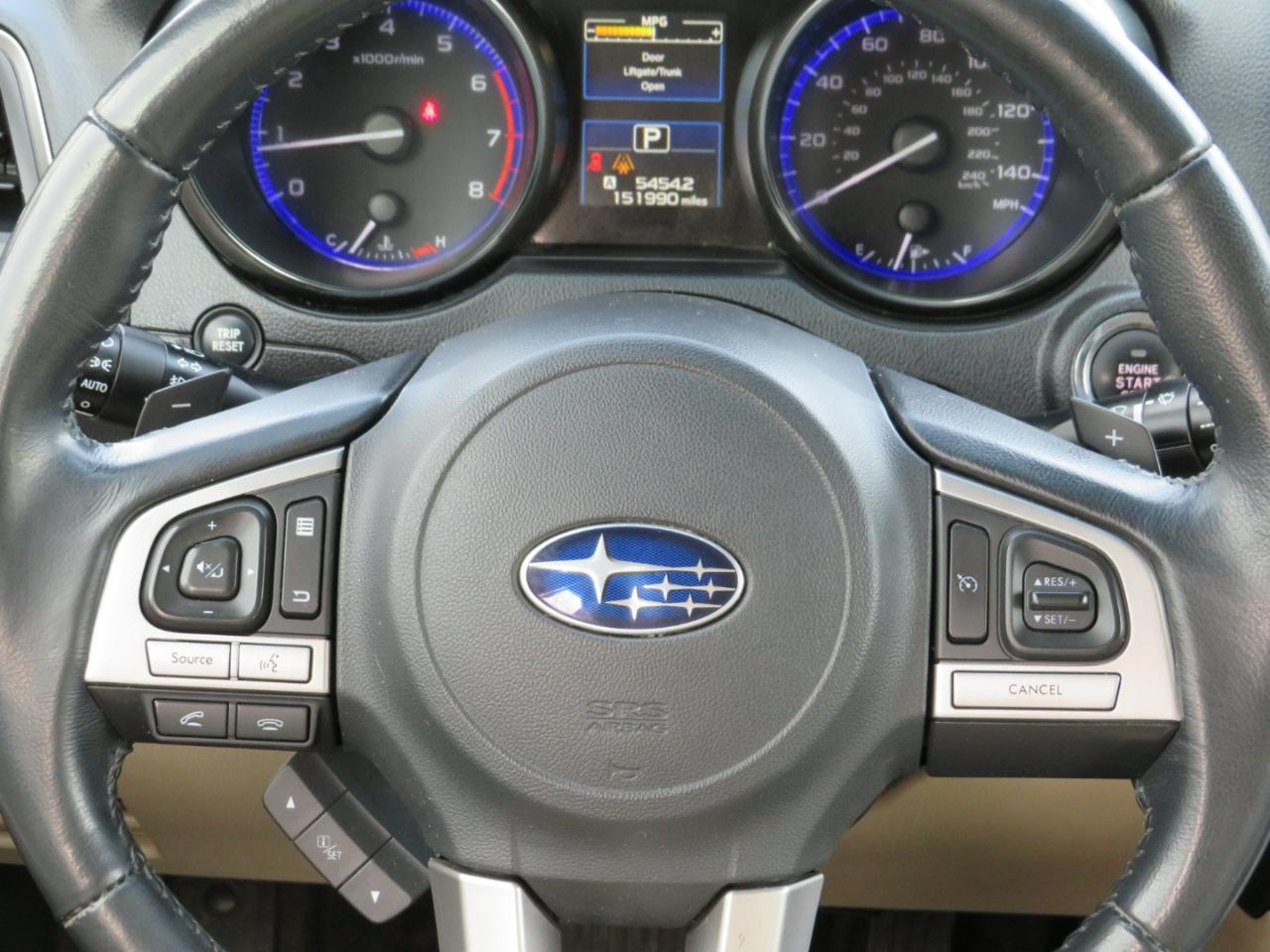 Subaru Outback 2.5i Limited 2015