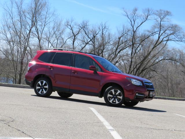 Red 2018 Subaru Forester 2.5i Premium SUV / Crossover All-Wheel Drive Continuously Variable Transmission
