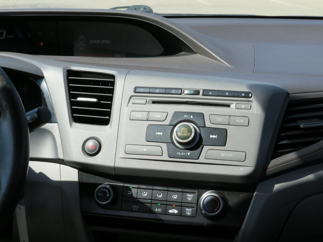 Honda Civic Sdn 4dr Auto LX 2012