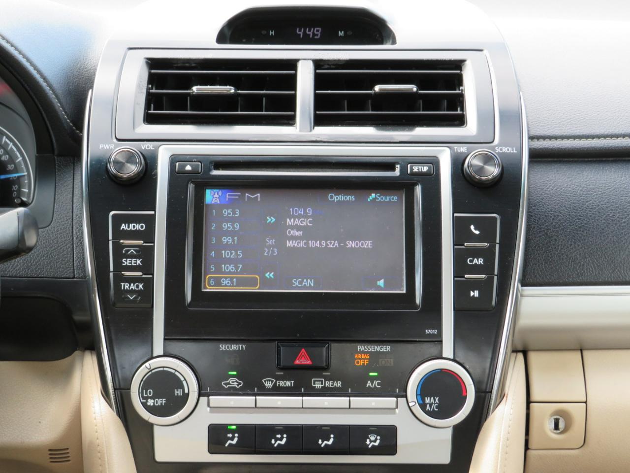 Toyota Camry LE 2012