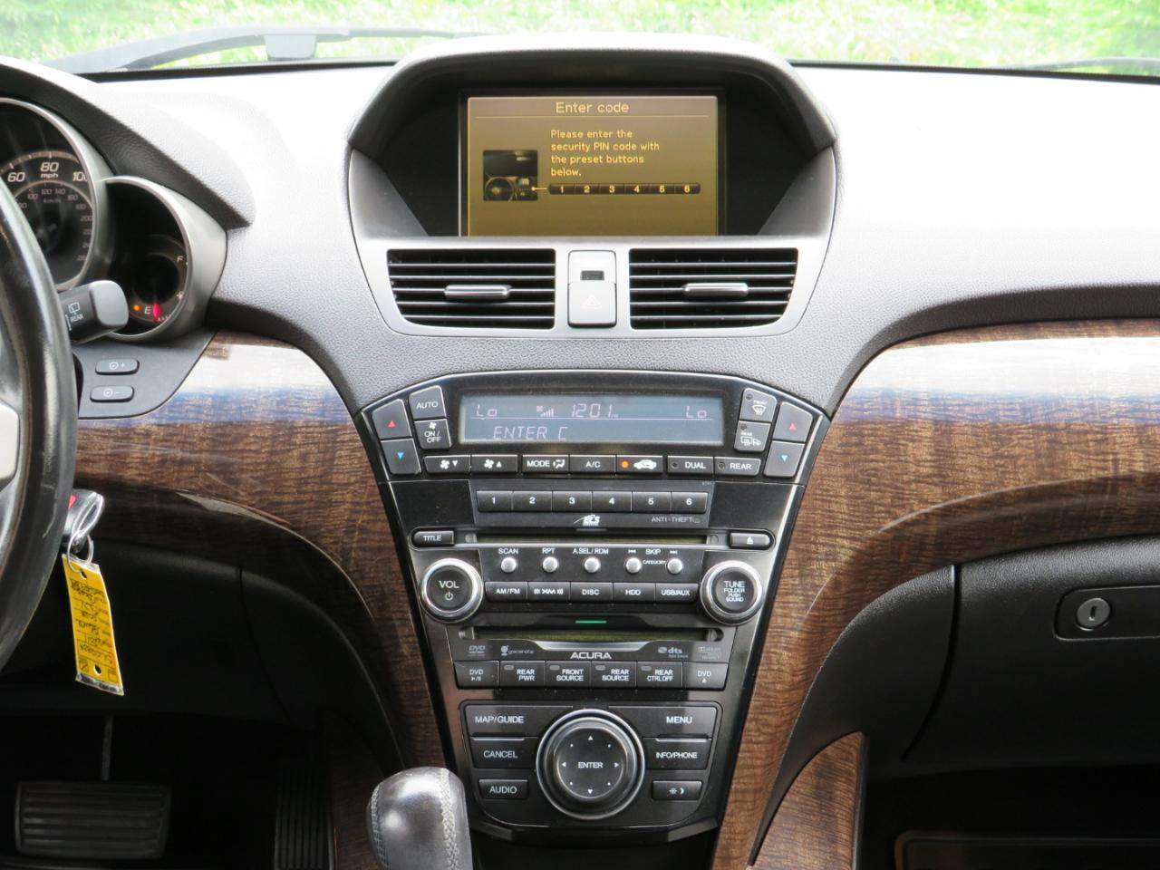 Acura MDX 6-Spd AT w/Advance Package 2011