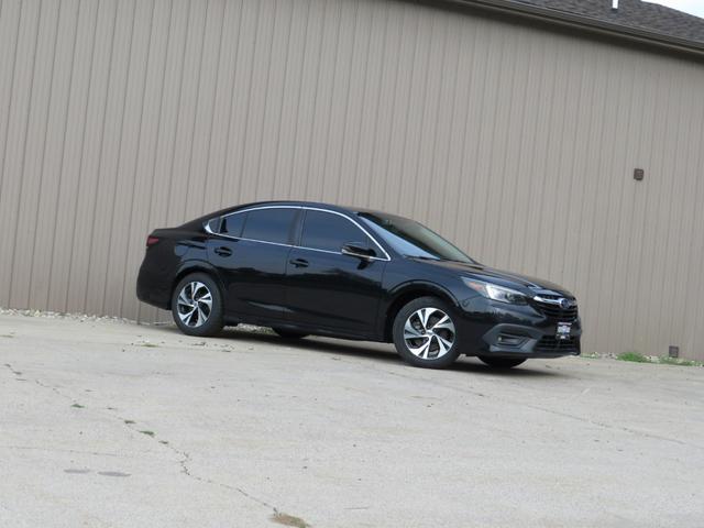 Black 2021 Subaru Legacy Sedan All-Wheel Drive Continuously Variable Transmission
