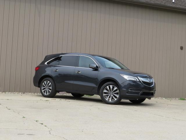 Gray 2016 Acura MDX SUV / Crossover All-Wheel Drive 9-Speed Automatic