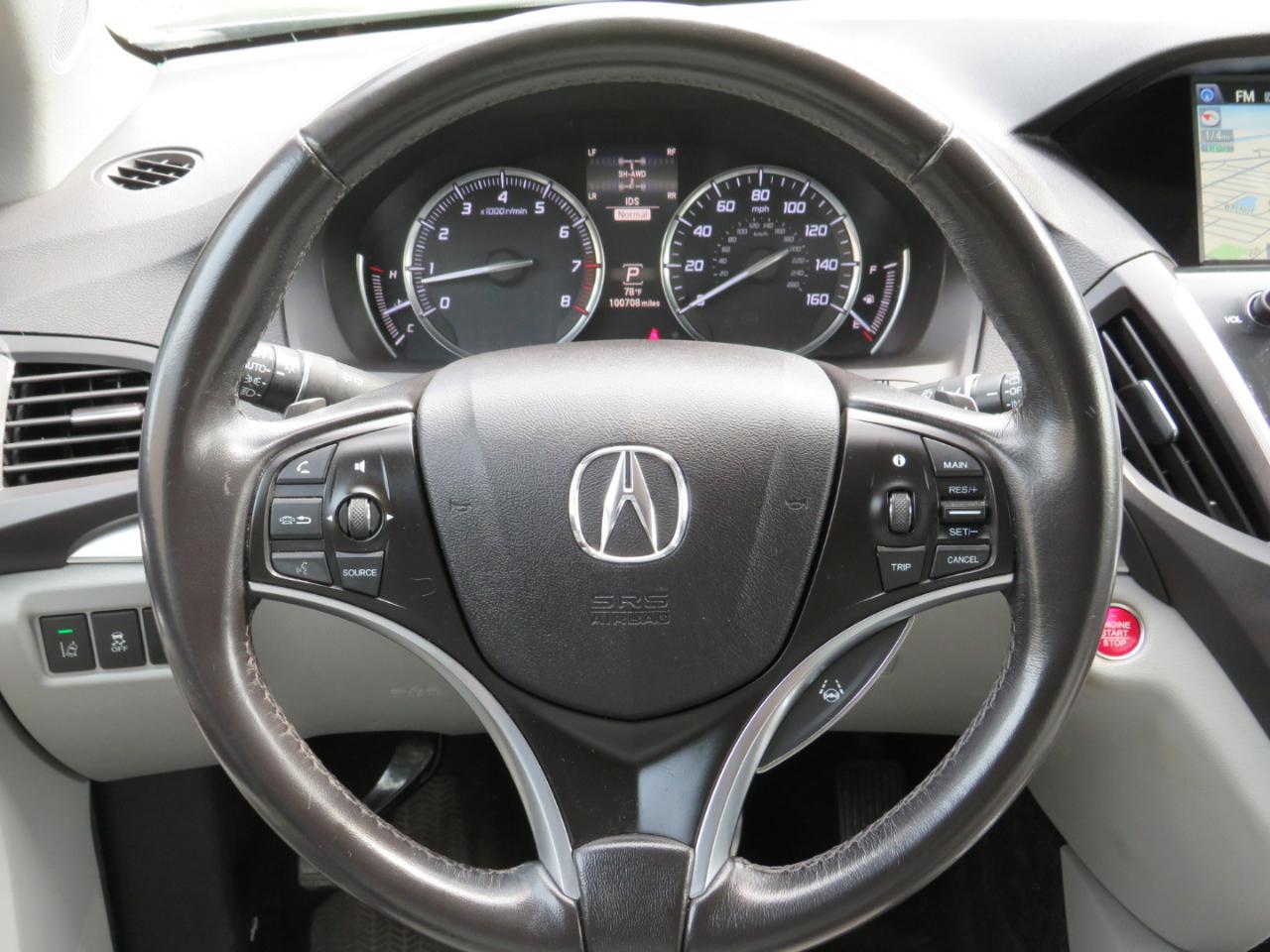 Acura MDX SH-AWD 9-Spd AT w/Tech Package 2016