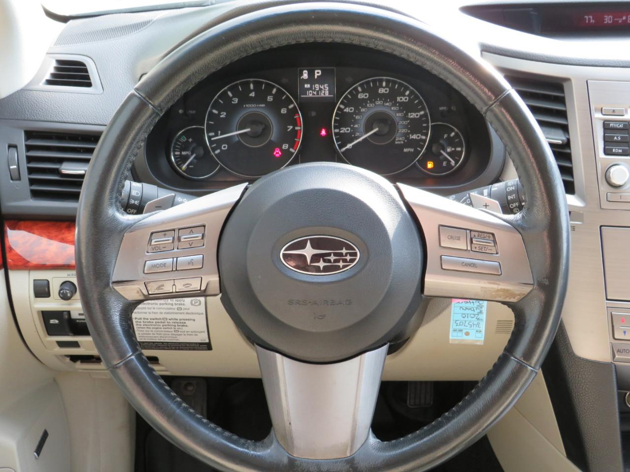 Subaru Outback 2.5i Limited 2010