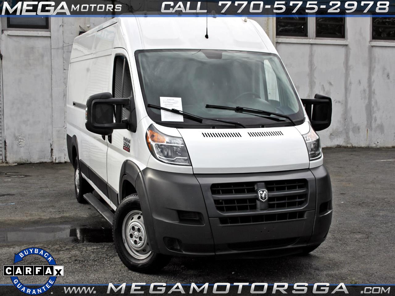 2015 RAM Promaster 3500 High Roof Tradesman 159-in. WB Ext