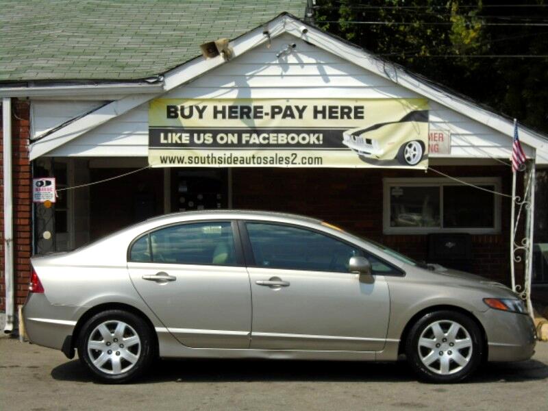 Used 2006 Honda Civic Lx Sedan At For Sale In Louisville Ky