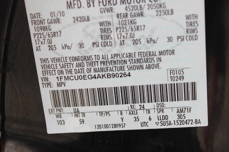 Ford Escape Limited FWD 2010