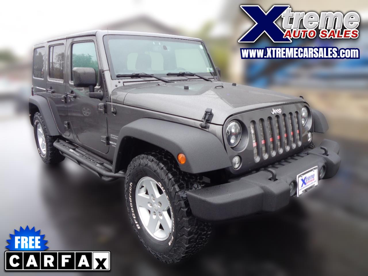 Jeep Wrangler 4WD 4dr Sport 2016