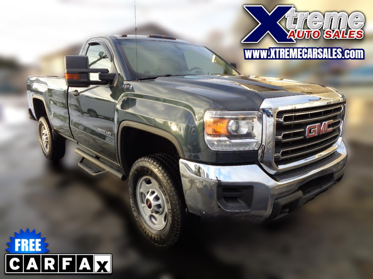 2017 GMC Sierra 2500HD 4WD Reg Cab 133.6"